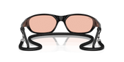 Dark Pink Lenses, Polished Black Frame