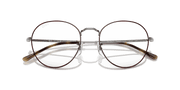 Clear Lenses, Polished Havana On Gunmetal Frame