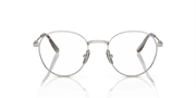 Clear Lenses, Polished Silver Frame