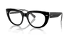 [Clear Lenses, Polished Black On Transparent Frame]