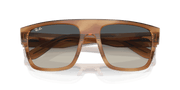 Grey Lenses, Polished Striped Brown Frame