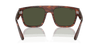 [Green Lenses, Polished Striped Havana Frame]