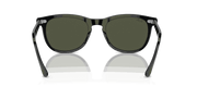 Green Lenses, Polished Black Frame