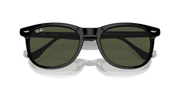 Green Lenses, Polished Black Frame