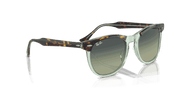 Green Lenses, Polished Havana On Transparent Green Frame