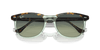 [Green Lenses, Polished Havana On Transparent Green Frame]