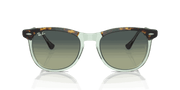 Green Lenses, Polished Havana On Transparent Green Frame