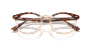 Clear Lenses, Polished Light Havana On Multicolor Frame