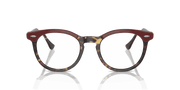 Clear Lenses, Polished Bordeaux On Yellow Havana Frame