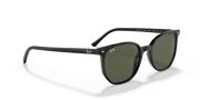 Green Lenses, Polished Black Frame