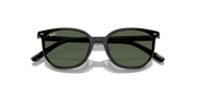 Dark Green Lenses, Polished Black Frame