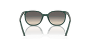 Grey Lenses, Polished Opal Green Frame