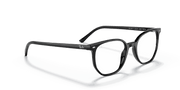 Clear Lenses, Polished Black Frame