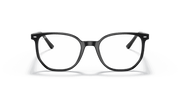 Clear Lenses, Polished Black Frame