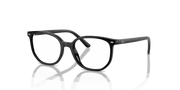 Clear Lenses, Polished Black Frame