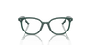 [Clear Lenses, Polished Opal Green Frame]