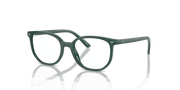 Clear Lenses, Polished Opal Green Frame