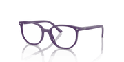 Clear Lenses, Polished Opal Violet Frame