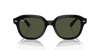 [Green Lenses, Polished Black Frame]