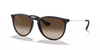 [Brown Gradient Lenses, Polished Blue Frame]