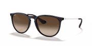 Brown Gradient Lenses, Polished Blue Frame