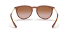 [Gradient Brown Lenses, Polished Transparent Light Brown Frame]