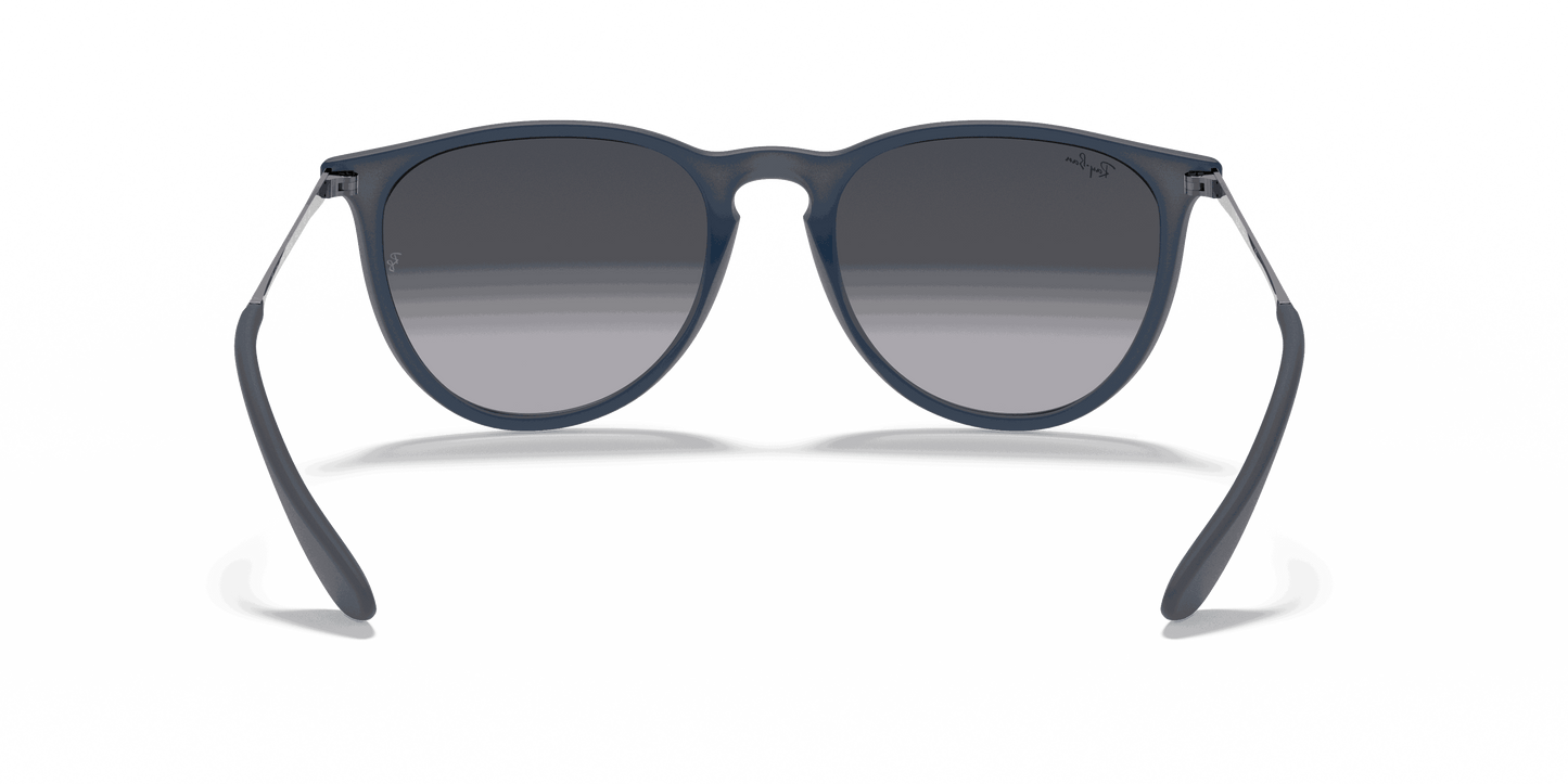[Grey Gradient Lenses, Matte Blue Frame]