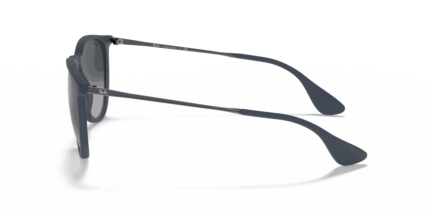 [Grey Gradient Lenses, Matte Blue Frame]