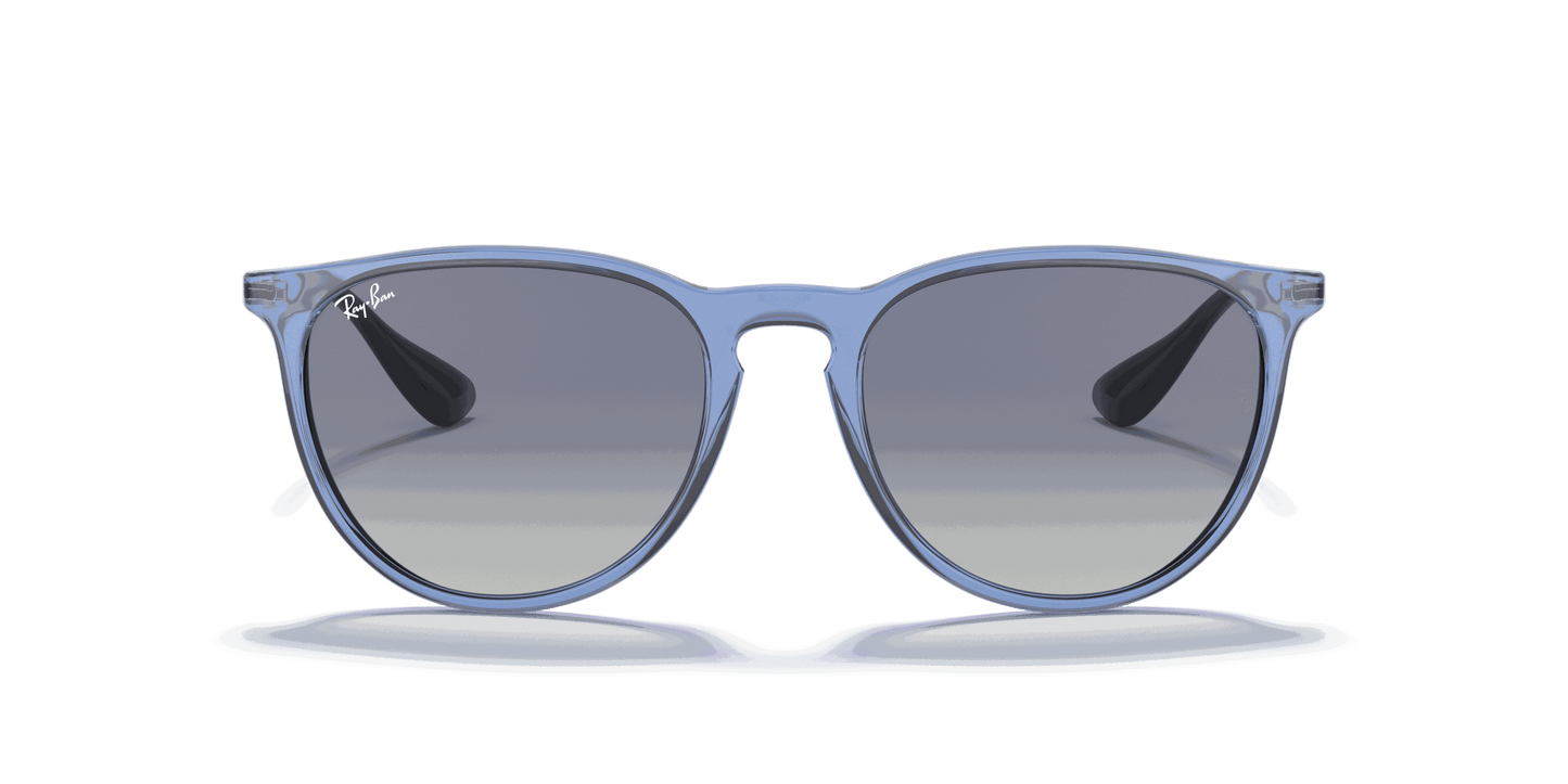 [Blue Gradient Lenses, Polished Transparent Blue Frame]