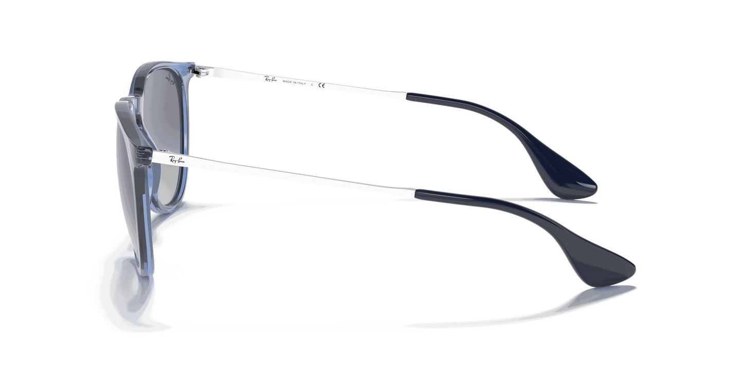 [Blue Gradient Lenses, Polished Transparent Blue Frame]