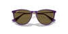 [Dark Brown Lenses, Polished Opal Violet Frame]