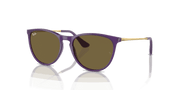 Dark Brown Lenses, Polished Opal Violet Frame