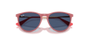 [Dark Green Lenses, Polished Rubber Fucsia Frame]