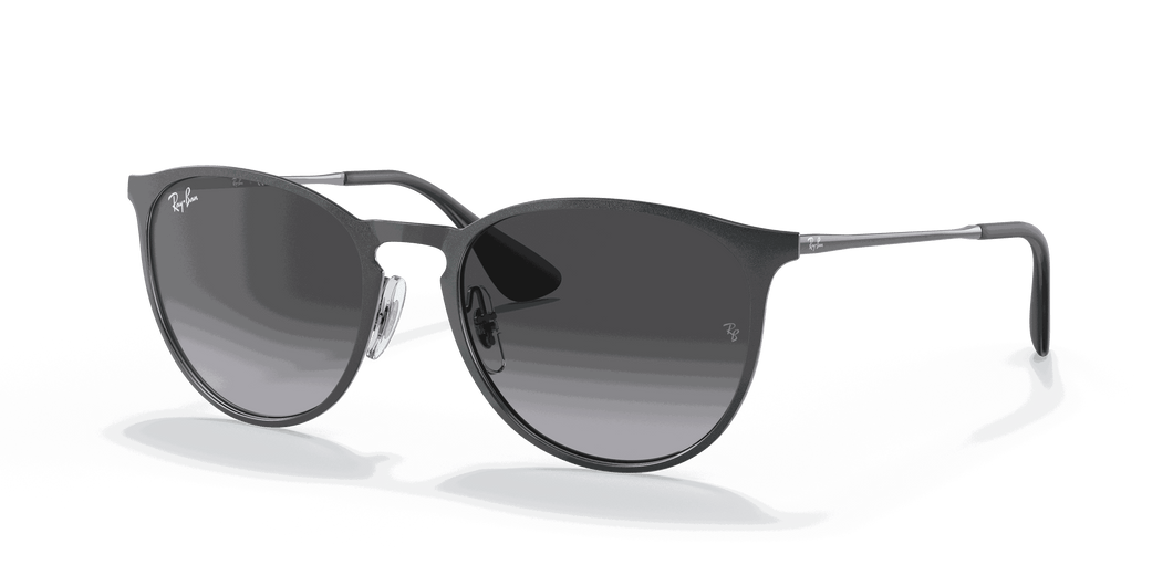 [Grey Gradient Lenses, Polished Grey Frame]