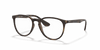 [Clear Lenses, Matte Havana Frame]