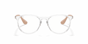 Clear Lenses, Polished Transparent Frame