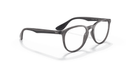 Clear Lenses, Polished Transparent Grey Frame