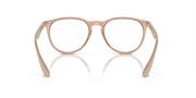 Clear Lenses, Polished Transparent Brown Frame