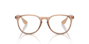 Clear Lenses, Polished Transparent Brown Frame