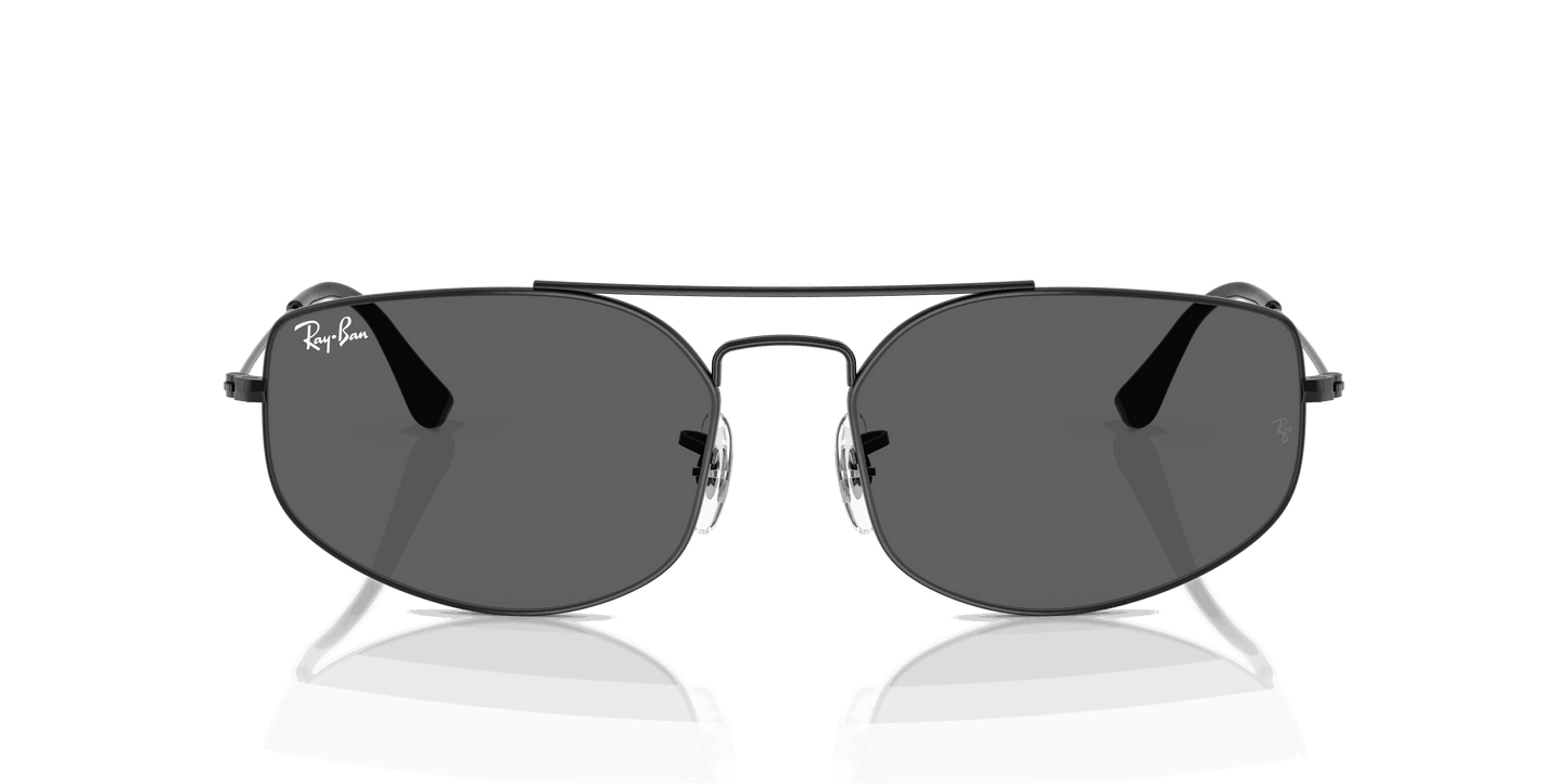 [Dark Grey Lenses, Polished Black Frame]