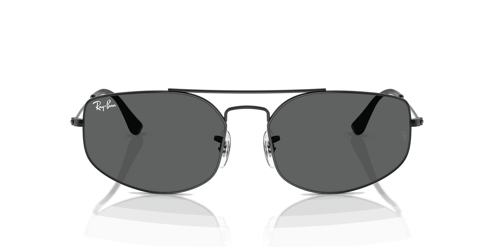 [Dark Grey Lenses, Polished Black Frame]