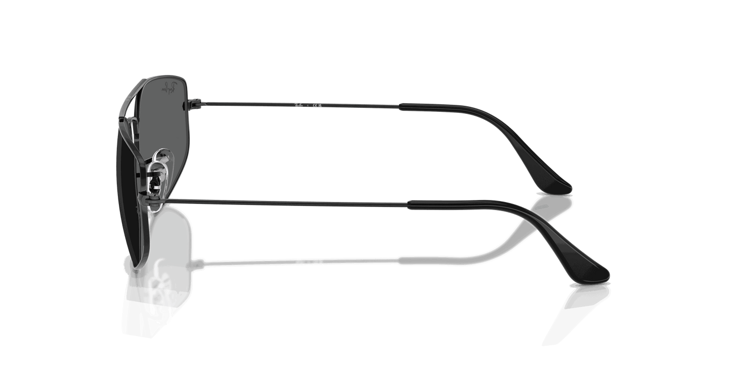 [Dark Grey Lenses, Polished Black Frame]