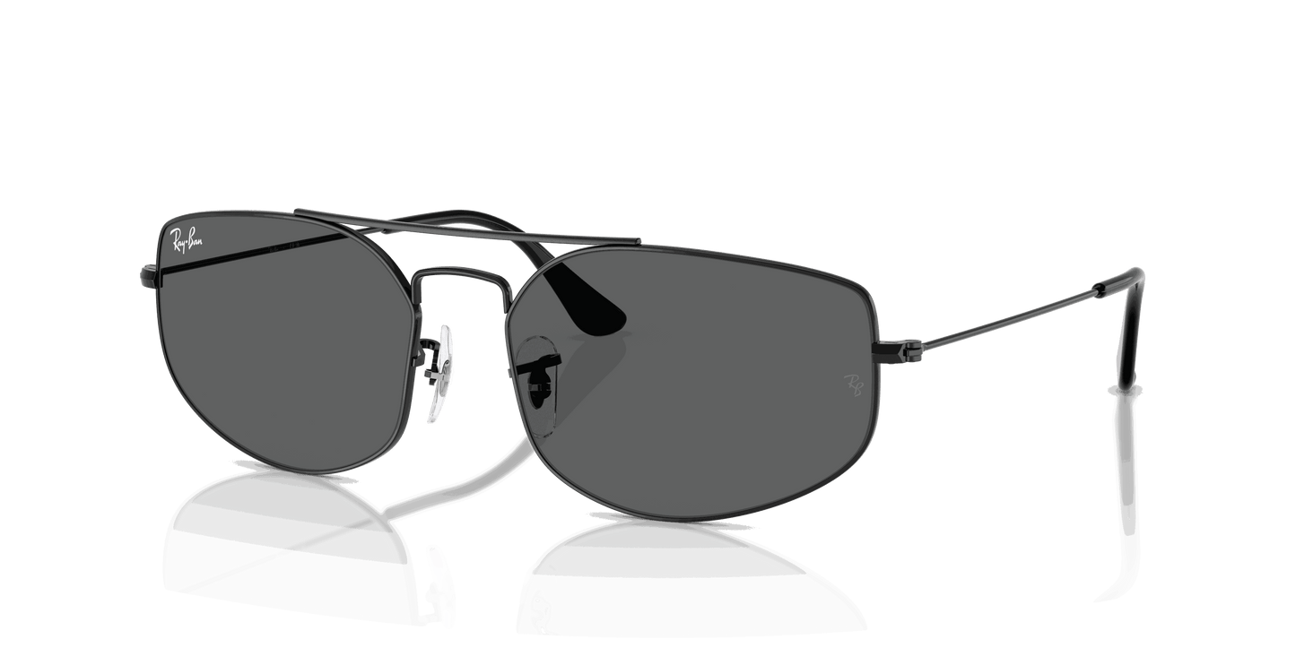 [Dark Grey Lenses, Polished Black Frame]