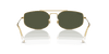 [G-15 Green Lenses, Polished Legend Gold Frame]