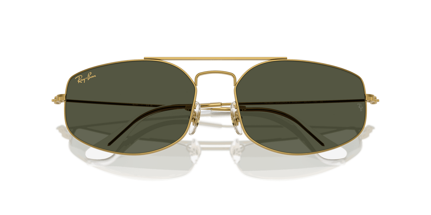 [G-15 Green Lenses, Polished Legend Gold Frame]