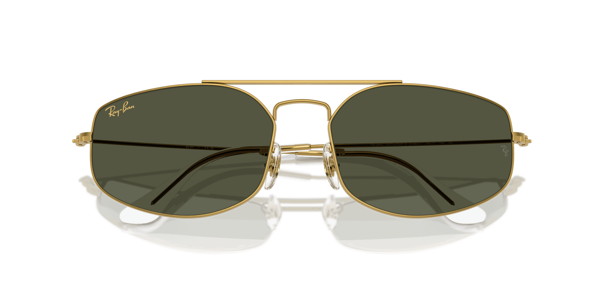 [G-15 Green Lenses, Polished Legend Gold Frame]