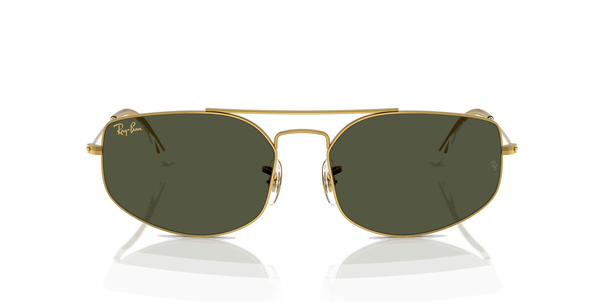 [G-15 Green Lenses, Polished Legend Gold Frame]