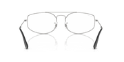 Clear Lenses, Polished Silver Frame