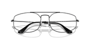 Clear Lenses, Polished Black Frame