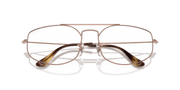 Clear Lenses, Polished Copper Frame